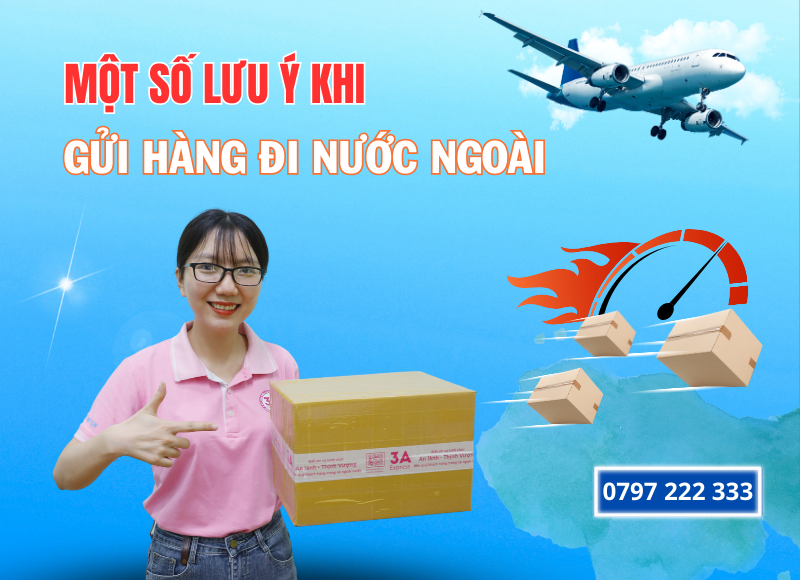 một số lưu ý khi gửi hàng